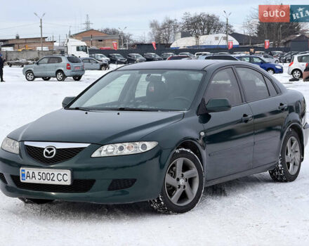 Зеленый Мазда 6, объемом двигателя 1.8 л и пробегом 240 тыс. км за 3400 $, фото 1 на Automoto.ua