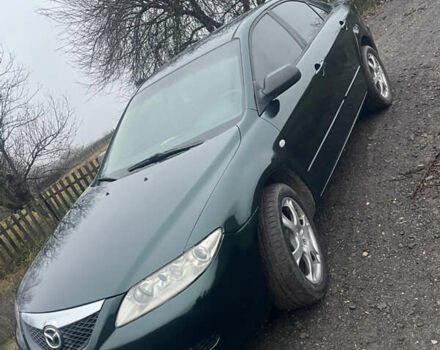 Зеленый Мазда 6, объемом двигателя 1.8 л и пробегом 353 тыс. км за 3700 $, фото 1 на Automoto.ua