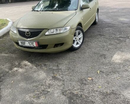 Зеленый Мазда 6, объемом двигателя 2 л и пробегом 320 тыс. км за 1700 $, фото 1 на Automoto.ua
