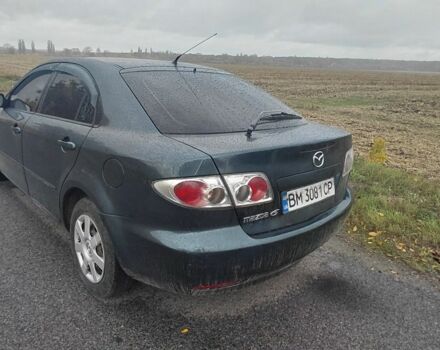 Зеленый Мазда 6, объемом двигателя 2 л и пробегом 267 тыс. км за 1650 $, фото 1 на Automoto.ua