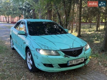 Зеленый Мазда 6, объемом двигателя 2.26 л и пробегом 180 тыс. км за 2850 $, фото 1 на Automoto.ua