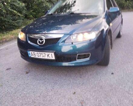 Зелений Мазда 6, об'ємом двигуна 2 л та пробігом 317 тис. км за 4900 $, фото 1 на Automoto.ua