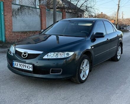 Зелений Мазда 6, об'ємом двигуна 2 л та пробігом 280 тис. км за 5000 $, фото 1 на Automoto.ua