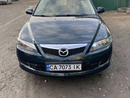 Зеленый Мазда 6, объемом двигателя 2 л и пробегом 230 тыс. км за 3700 $, фото 1 на Automoto.ua