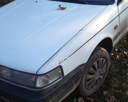 Белый Мазда 626, объемом двигателя 2 л и пробегом 330 тыс. км за 1300 $, фото 9 на Automoto.ua