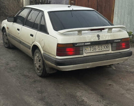 Белый Мазда 626, объемом двигателя 1.6 л и пробегом 380 тыс. км за 1300 $, фото 3 на Automoto.ua