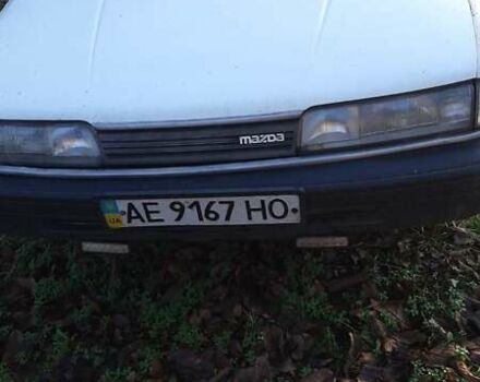 Белый Мазда 626, объемом двигателя 2 л и пробегом 330 тыс. км за 1300 $, фото 1 на Automoto.ua