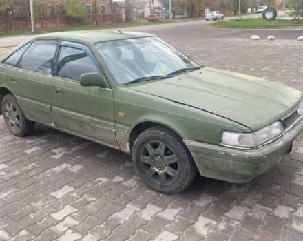 Белый Мазда 626, объемом двигателя 2 л и пробегом 722 тыс. км за 716 $, фото 3 на Automoto.ua