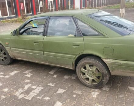 Белый Мазда 626, объемом двигателя 2 л и пробегом 722 тыс. км за 716 $, фото 1 на Automoto.ua