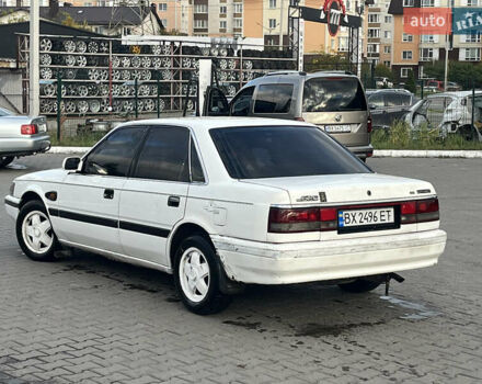 Белый Мазда 626, объемом двигателя 1.98 л и пробегом 300 тыс. км за 1100 $, фото 3 на Automoto.ua