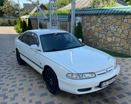 Белый Мазда 626, объемом двигателя 2 л и пробегом 146 тыс. км за 2250 $, фото 1 на Automoto.ua