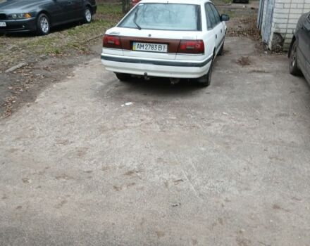 Белый Мазда 626, объемом двигателя 2 л и пробегом 850 тыс. км за 523 $, фото 1 на Automoto.ua