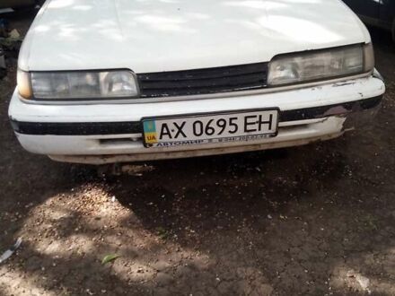 Мазда 626 1990 в Новомосковске на Automoto.ua Белый Мазда 626, объемом двигателя 2.2 л и пробегом 337 тыс. км за 1400 $, фото 1 на Automoto.ua