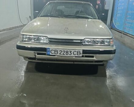 Бежевый Мазда 626, объемом двигателя 2 л и пробегом 460 тыс. км за 426 $, фото 8 на Automoto.ua