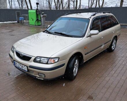 Бежевый Мазда 626, объемом двигателя 2 л и пробегом 260 тыс. км за 3200 $, фото 1 на Automoto.ua