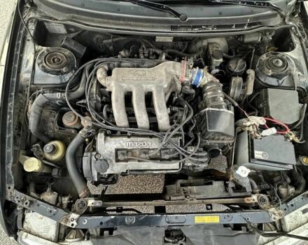 Черный Мазда 626, объемом двигателя 2.5 л и пробегом 483 тыс. км за 1200 $, фото 8 на Automoto.ua