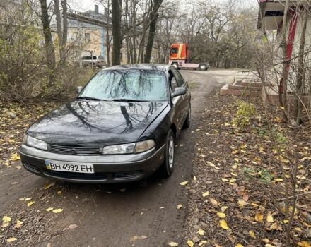 Черный Мазда 626, объемом двигателя 2 л и пробегом 300 тыс. км за 1150 $, фото 5 на Automoto.ua