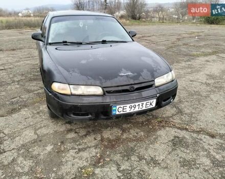 Черный Мазда 626, объемом двигателя 2 л и пробегом 410 тыс. км за 1650 $, фото 3 на Automoto.ua