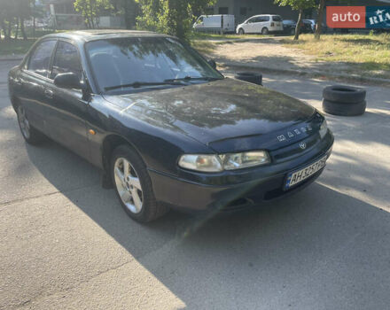 Черный Мазда 626, объемом двигателя 2 л и пробегом 380 тыс. км за 1200 $, фото 2 на Automoto.ua