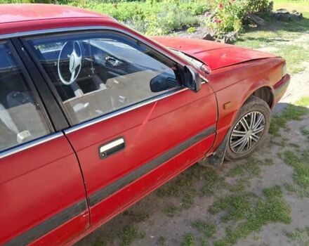 Красный Мазда 626, объемом двигателя 2 л и пробегом 209 тыс. км за 900 $, фото 8 на Automoto.ua