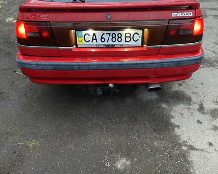 Красный Мазда 626, объемом двигателя 1.8 л и пробегом 324 тыс. км за 1650 $, фото 3 на Automoto.ua