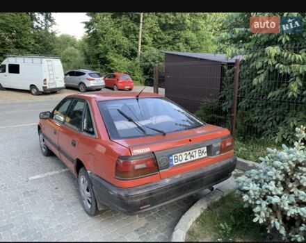 Красный Мазда 626, объемом двигателя 2 л и пробегом 500 тыс. км за 907 $, фото 7 на Automoto.ua