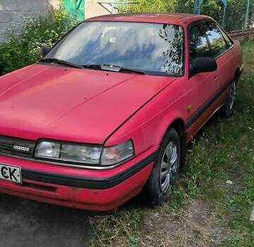 Красный Мазда 626, объемом двигателя 2 л и пробегом 214 тыс. км за 900 $, фото 5 на Automoto.ua