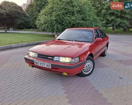 Красный Мазда 626, объемом двигателя 1.8 л и пробегом 480 тыс. км за 1600 $, фото 15 на Automoto.ua