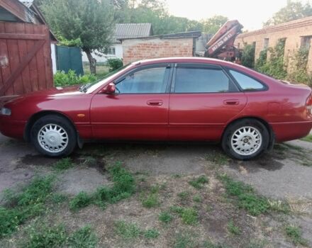 Красный Мазда 626, объемом двигателя 2 л и пробегом 350 тыс. км за 1999 $, фото 8 на Automoto.ua