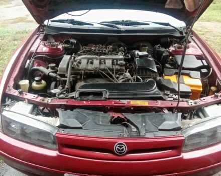 Красный Мазда 626, объемом двигателя 2 л и пробегом 350 тыс. км за 1999 $, фото 7 на Automoto.ua