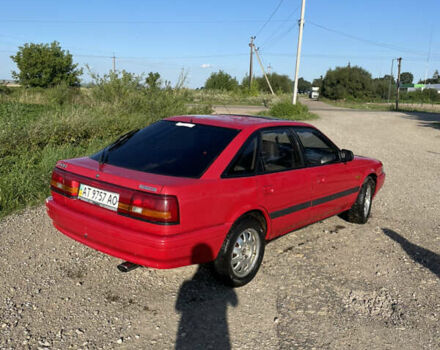 Червоний Мазда 626, об'ємом двигуна 2 л та пробігом 311 тис. км за 1100 $, фото 3 на Automoto.ua