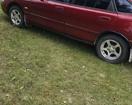 Красный Мазда 626, объемом двигателя 2 л и пробегом 455 тыс. км за 2000 $, фото 8 на Automoto.ua