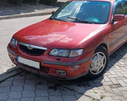 Красный Мазда 626, объемом двигателя 2 л и пробегом 400 тыс. км за 2200 $, фото 1 на Automoto.ua