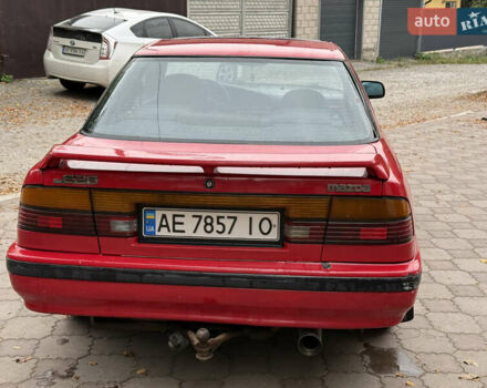Красный Мазда 626, объемом двигателя 2.18 л и пробегом 555 тыс. км за 1375 $, фото 5 на Automoto.ua