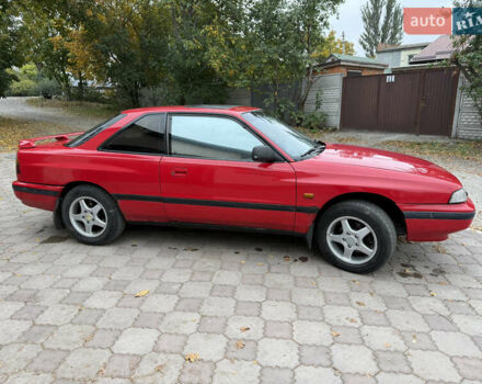 Красный Мазда 626, объемом двигателя 2.18 л и пробегом 555 тыс. км за 1375 $, фото 3 на Automoto.ua