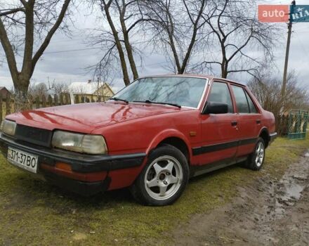 Красный Мазда 626, объемом двигателя 2 л и пробегом 346 тыс. км за 1400 $, фото 2 на Automoto.ua