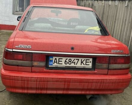 Красный Мазда 626, объемом двигателя 2 л и пробегом 450 тыс. км за 1400 $, фото 10 на Automoto.ua