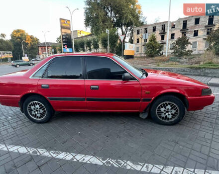 Красный Мазда 626, объемом двигателя 2 л и пробегом 439 тыс. км за 1100 $, фото 2 на Automoto.ua