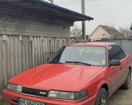 Красный Мазда 626, объемом двигателя 2 л и пробегом 450 тыс. км за 1400 $, фото 1 на Automoto.ua
