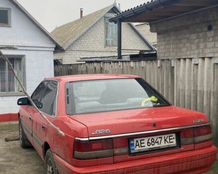 Красный Мазда 626, объемом двигателя 2 л и пробегом 450 тыс. км за 1400 $, фото 3 на Automoto.ua