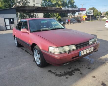 Красный Мазда 626, объемом двигателя 2 л и пробегом 226 тыс. км за 1200 $, фото 1 на Automoto.ua