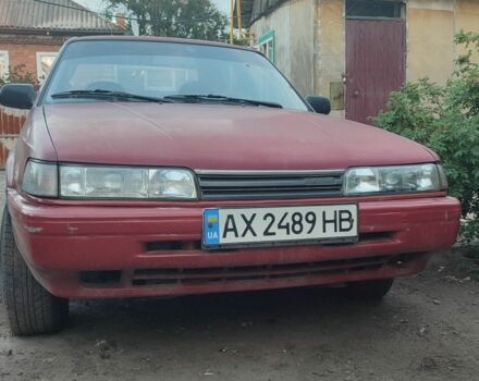 Червоний Мазда 626, об'ємом двигуна 1.8 л та пробігом 390 тис. км за 500 $, фото 2 на Automoto.ua