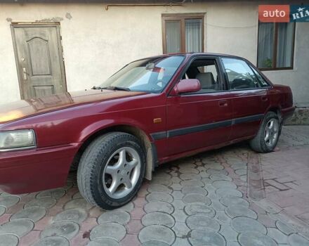 Красный Мазда 626, объемом двигателя 1.8 л и пробегом 111 тыс. км за 800 $, фото 4 на Automoto.ua
