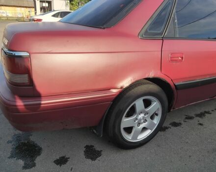 Красный Мазда 626, объемом двигателя 2 л и пробегом 226 тыс. км за 1200 $, фото 4 на Automoto.ua