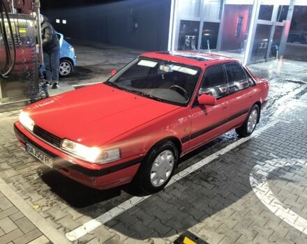 Червоний Мазда 626, об'ємом двигуна 1.8 л та пробігом 91 тис. км за 1500 $, фото 1 на Automoto.ua