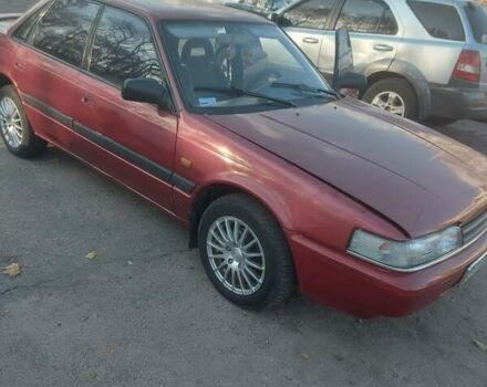 Красный Мазда 626, объемом двигателя 2.18 л и пробегом 200 тыс. км за 1500 $, фото 8 на Automoto.ua