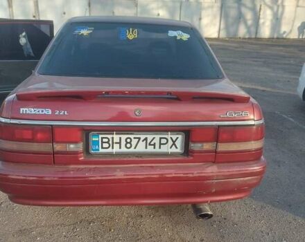 Красный Мазда 626, объемом двигателя 2.18 л и пробегом 200 тыс. км за 1500 $, фото 11 на Automoto.ua