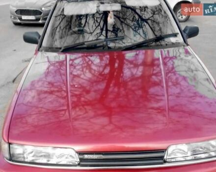 Красный Мазда 626, объемом двигателя 2.18 л и пробегом 200 тыс. км за 1500 $, фото 13 на Automoto.ua