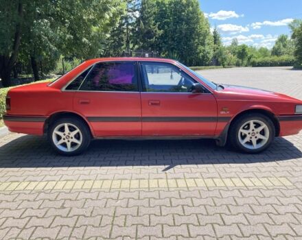 Червоний Мазда 626, об'ємом двигуна 2 л та пробігом 240 тис. км за 478 $, фото 4 на Automoto.ua