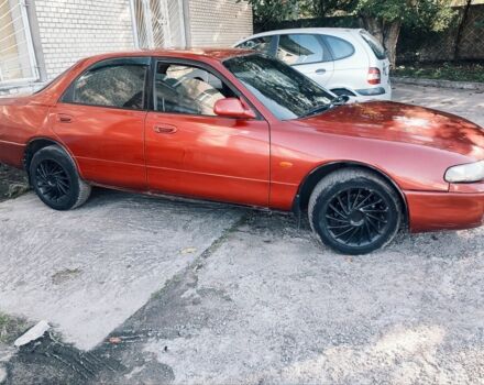 Красный Мазда 626, объемом двигателя 2 л и пробегом 520 тыс. км за 1300 $, фото 5 на Automoto.ua